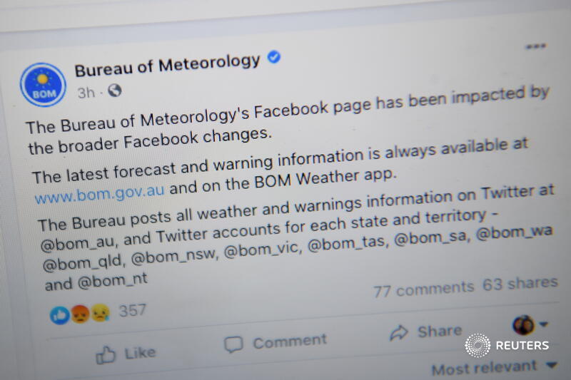 Facebook said the law did not provide clear guidance on the definition of news content, although it said it would restore content that was inadvertently impacted