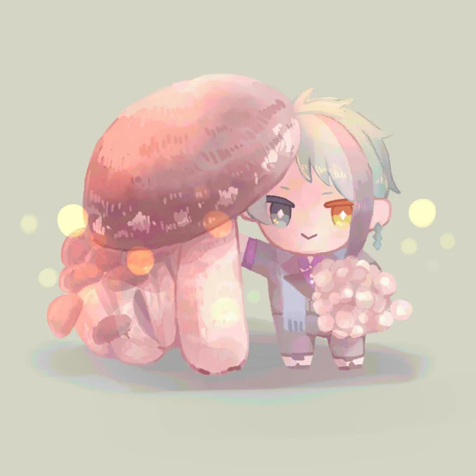 きのこマスター が あらわれた!
#ツイステファンアート 