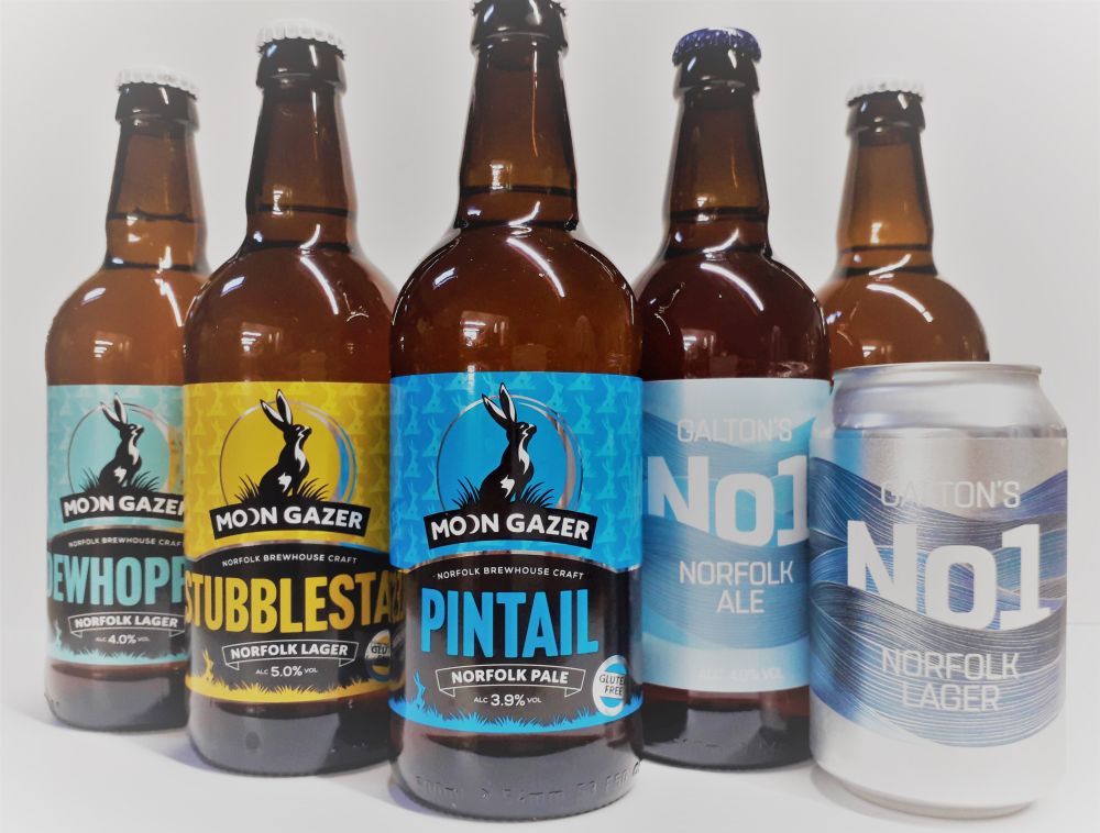 Looking for a  #glutenfree gift? Then try our 6 gift pack of ales and lagers - a great present for a mate or treat yourself, you can order here:  …brewhouse-moon-gazer-ales.square.site