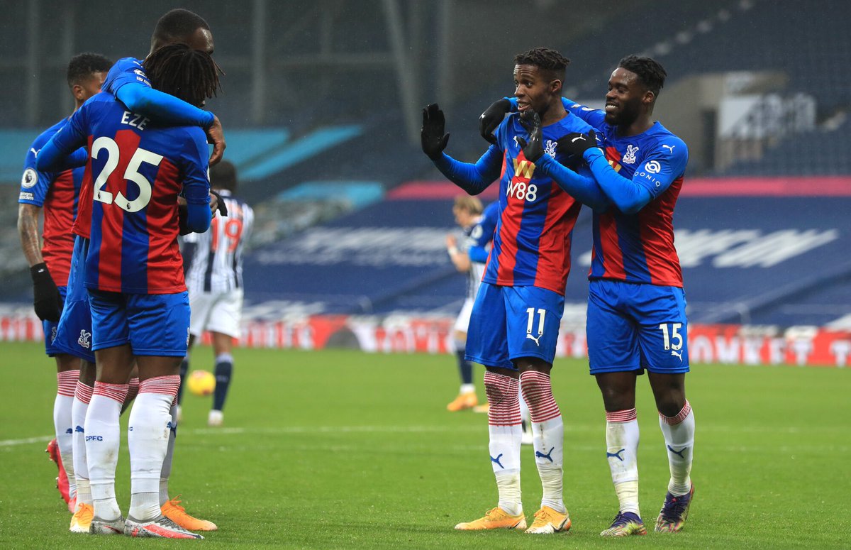 20/21: Palace score five goals away from home for the first time in their top-flight history.