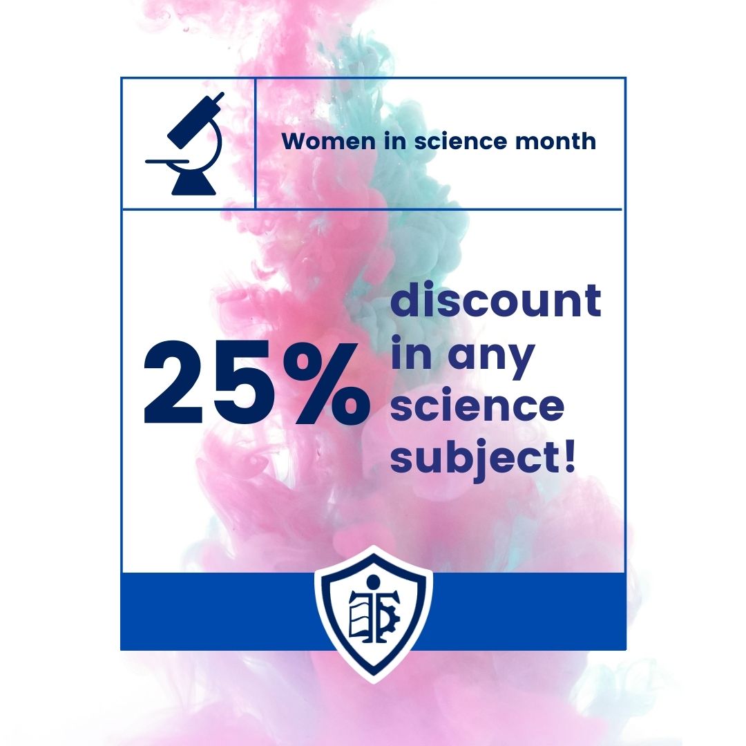 tutorasap's tweet image. ¡ÚLTIMA OPORTUNIDAD‼️
Celebra el mes de la mujer en la ciencia👩🏼🔬. Apúntate en nuestra #academia a cualquiera de nuestras clases grupales de la asignatura de ciencias que necesites y te damos un 25% DE #DESCUENTO. ¡Solo durante febrero!
Consíguelo bit.ly/3qBdnrx #promo