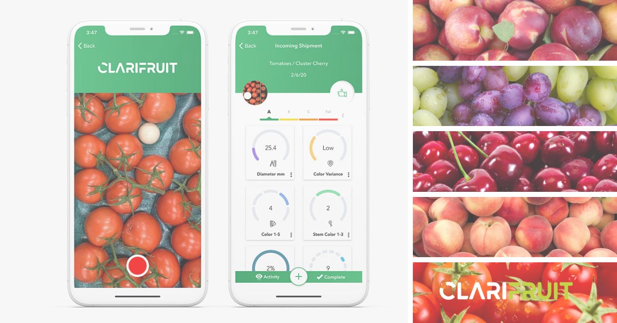 clarifresh's tweet photo. Knowledge is power. Data is a superpower.
Automatic #qc and #analytics lead to new opportunities and savings for all stakeholders across the fresh produce #supplychain. See how it works: https://t.co/2xNJ25UyEM
#freshproduce #qcplatform #agritech #bigdata #clarifruit https://t.co/cvMW0hL9Uw