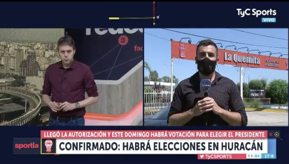 Confirmado: ➖Habrá elecciones en Huracán 🎈 Llegó la autorización del Gobierno de la Ciudad y este domingo se votará para elegir al presidente del club.