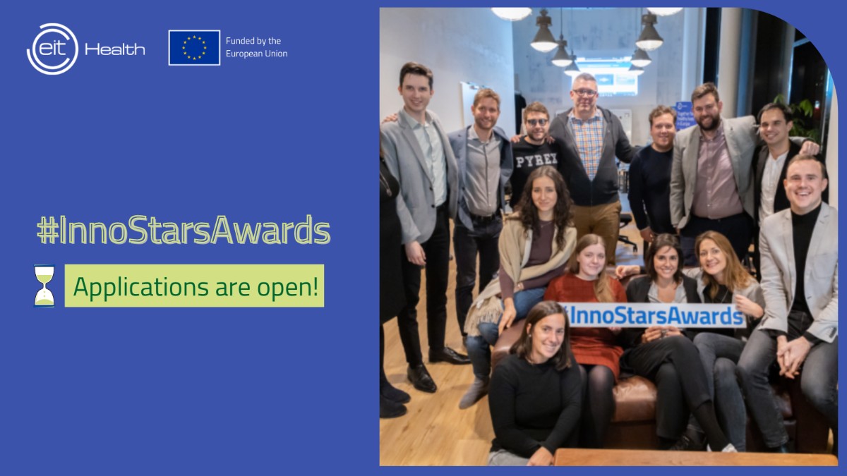 EITeu's tweet photo. Have a startup idea that could transform the #healthcare sector? 🧬🏥 Working as an entrepreneur for a better 🌍?
Apply to join @EITHealth flagship programme #InnoStars Awards Accelerator!
⏳ 21 March
💶 EUR 25 000
👩💼 4 months training
👀👉 https://t.co/vraCgZT4ls https://t.co/aGOwU17aRS