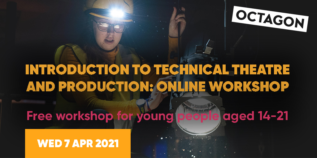 Are you aged 14-21 and interested in a #career in #theatre #production?
Sign up now to our FREE Introduction to Technical Theatre &amp; Production online workshop led by LAMDA
More info &amp; book: bit.ly/3aucriY
#TheatreCareers #AccessToTheArts #YoungPeopleInBolton #Bolton