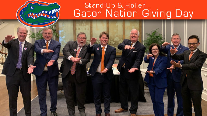 It’s Gator Giving Day!! Make your Gif to the College or program of your choice!#AllFortheGators
