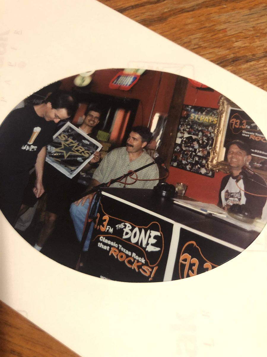 lclsportsluvver's tweet photo. @PR_NHL @MikeHeika @EdmontonOilers #TBT CONGRATS ON 600, TIPPER! Coach of my @DallasStars for 7 yrs. Throwback from 2002 at a #BITWP with @jeffknet and #933TheBone #GoStars #DaveTippett @jeffk_stars https://t.co/7N4NSItxdn