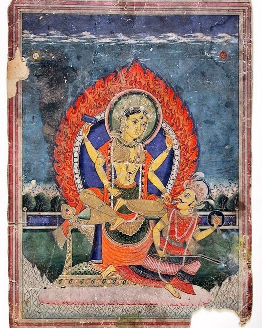GNepaliMuseum's tweet photo. Bagalamukhi Matrika
19th century
This object is in the collection of Los Angeles County Museum of Art, now it can also be seen at the #GlobalNepaliMuseum
#GNM #virtualmuseum #database #archive #nepaliobject
#nepal https://t.co/ji9gK2I3On