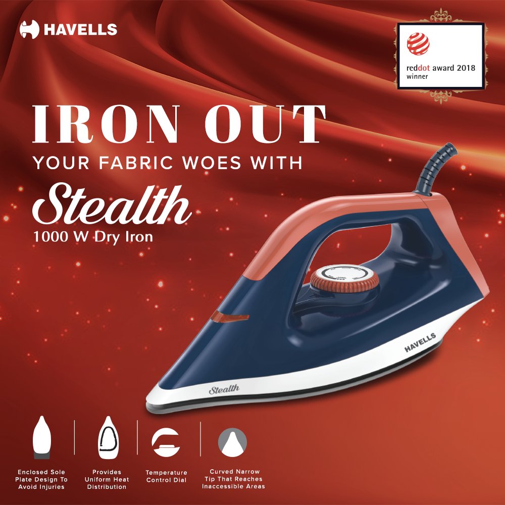 iron press havells