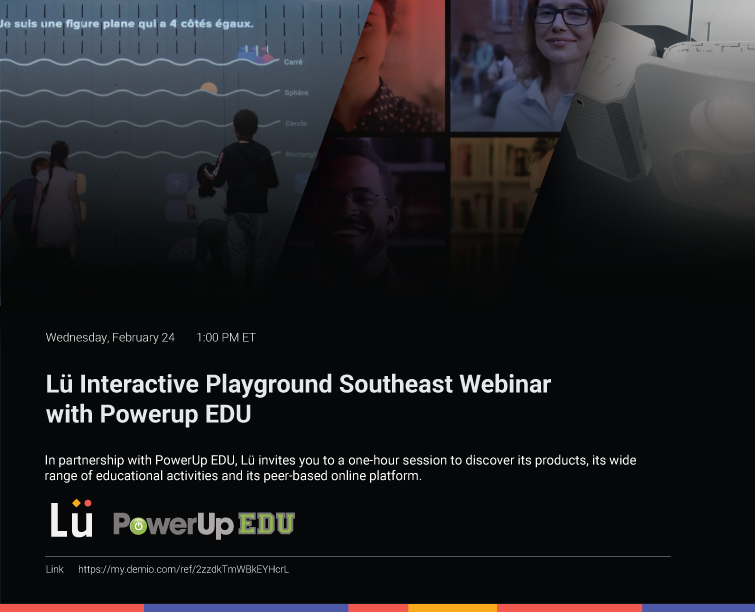 LuPlayground's tweet photo. It's next Wednesday! Join us with @powerupedu for our Southeast virtual demo! 
Register here: https://t.co/YPb1PDYQCJ https://t.co/CyrtEmkAcY