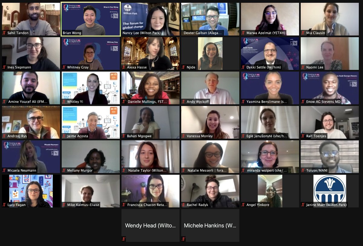 Thank you to #youth leaders, conveners, and Commissioners. We have adopted a Call for Action on the #governance of #HealthFutures. These insights, alongside the Youth Statement, will be shared with all Commissioners at next week’s fourth &amp; final #GHFutures2030 Commission Meeting.