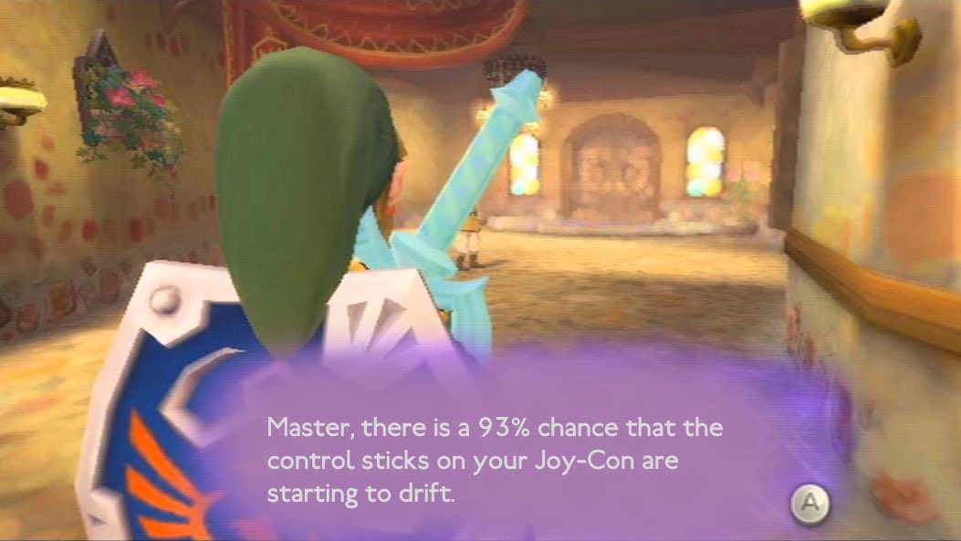 Zelda Gif World on Twitter: "The Skyward Sword experience, but for the  Switch… "