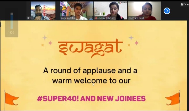 SimranVyas12's tweet photo. First Meet and Greet with BugendaiTech. Such a great experience. Interactive Greet including Quizzes,  Games and a warm welcome for new interns #Super40. It was really awesome.
Thankyou for such activity @BugendaiTech #BugendaiTechOhana https://t.co/2c3oYEuiRy