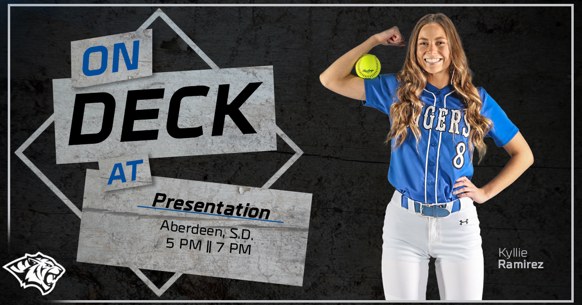 Your <a href="/dwusoftball/">Dakota Wesleyan Softball</a> team kicks off another busy weekend with a doubleheader against Presentation tonight!

📺portal.stretchinternet.com/hubcitypresent…
📈dakstats.com/Websync/Pages/…
⌚️5 PM || 7 PM
📍Aberdeen, S.D.

#BleedBlue | #EarnYourStripes