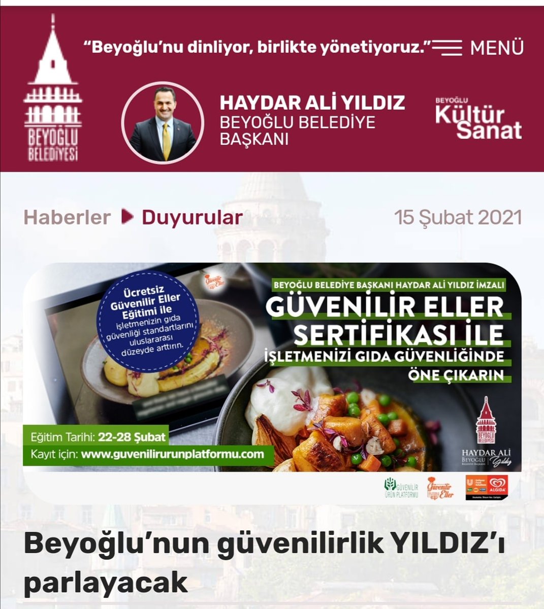 Eğitimlerimiz İstanbul'un en önemli ilçelerinden <a href="/BeyogluBld/">Beyoğlu Belediyesi</a> ile devam ediyor. 22-27 Şubat eğitimlerimiz için kayıt linki ⬇️🙋🏻‍♀️
docs.google.com/forms/d/1j699T…
<a href="/haydaraliyildiz/">🇹🇷Haydar Ali YILDIZ</a> <a href="/CelalToprak1/">Celal Toprak</a> <a href="/guvenilirurun/">Güvenilir Ürün</a> <a href="/UFSTurkiye/">UFSTurkiye</a> <a href="/TC_Beyoglu/">Beyoğlu Kaymakamlığı</a> <a href="/1983beyoglu/">1983 Beyoğlu®</a> <a href="/beyogluhalk/">BeyogluGonulluleri</a> <a href="/beyogluilcemem/">Beyoğlu İlçe Milli Eğitim Müdürlüğü</a> @akademibeyoglu