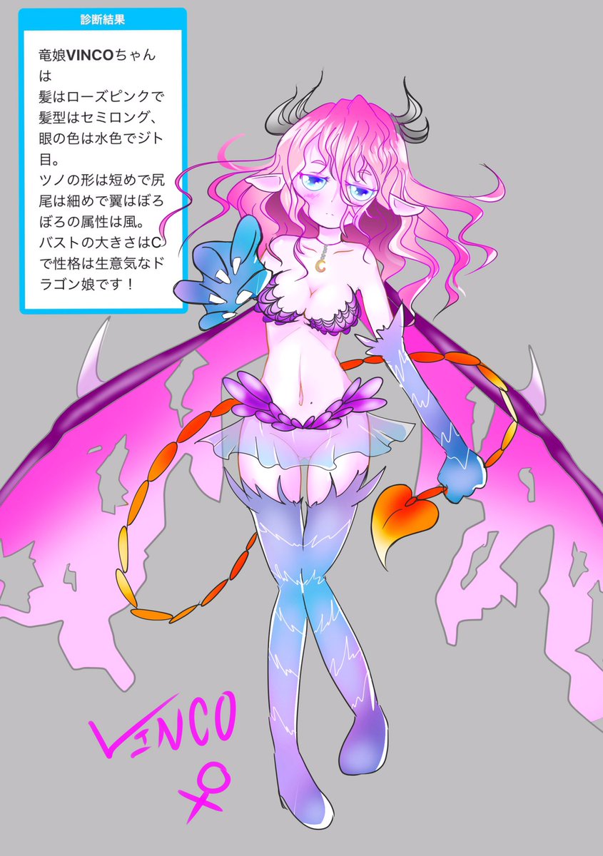 Vingo オリキャラ3人挙げればその人の性癖だいたいわかる オリジナル最近診断メーカーしかやってないね オリキャラ描きたいね