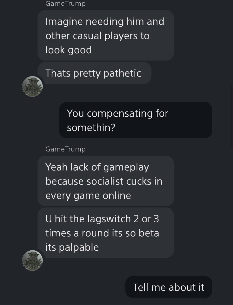  @ScrubQuotesX thread, one of the first times properly stepping into XRD lobbies :)