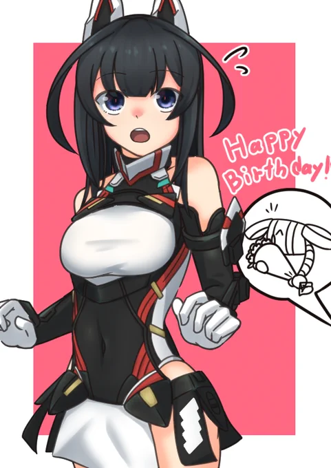 楓さんハピバ!!(周年新スーツが描きたかったので
#アリスギア #アリスギアお絵描き 
#吾妻楓誕生祭 