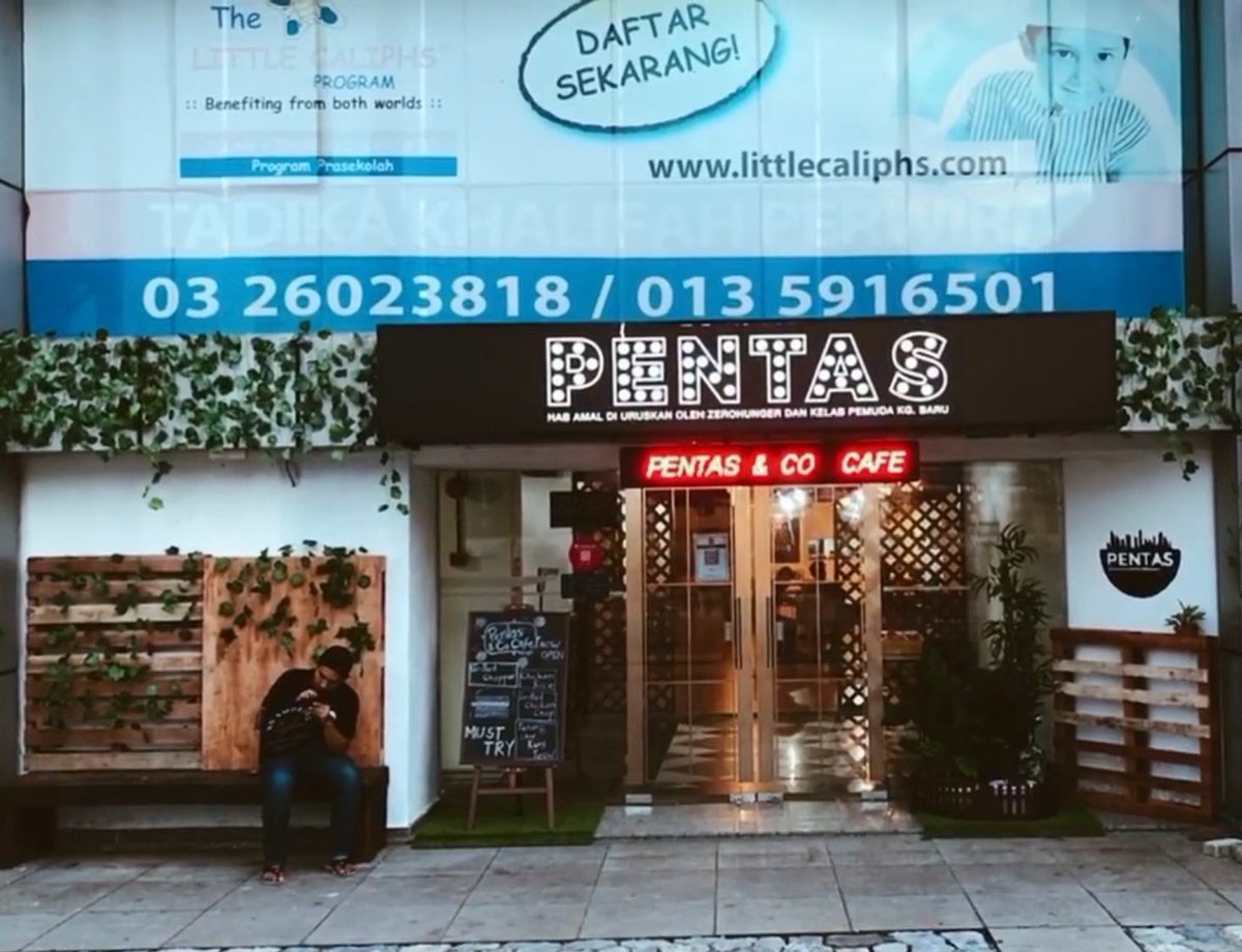 pentascorp's tweet photo. From: @pentascorp 
To: Food Hunters
Subject: Pentasia Bulan Madu

As 2-per-table is now relaxed, come to Pentas &amp; Co. to enjoy foods and gossip/ngopi/teaspilling (dosa sendiri).

Nevertheless, please follow the SOP as per @mkn_rasmi and all is set.

See ya!!

Regards,
@pentascorp https://t.co/nZATkGPIQC