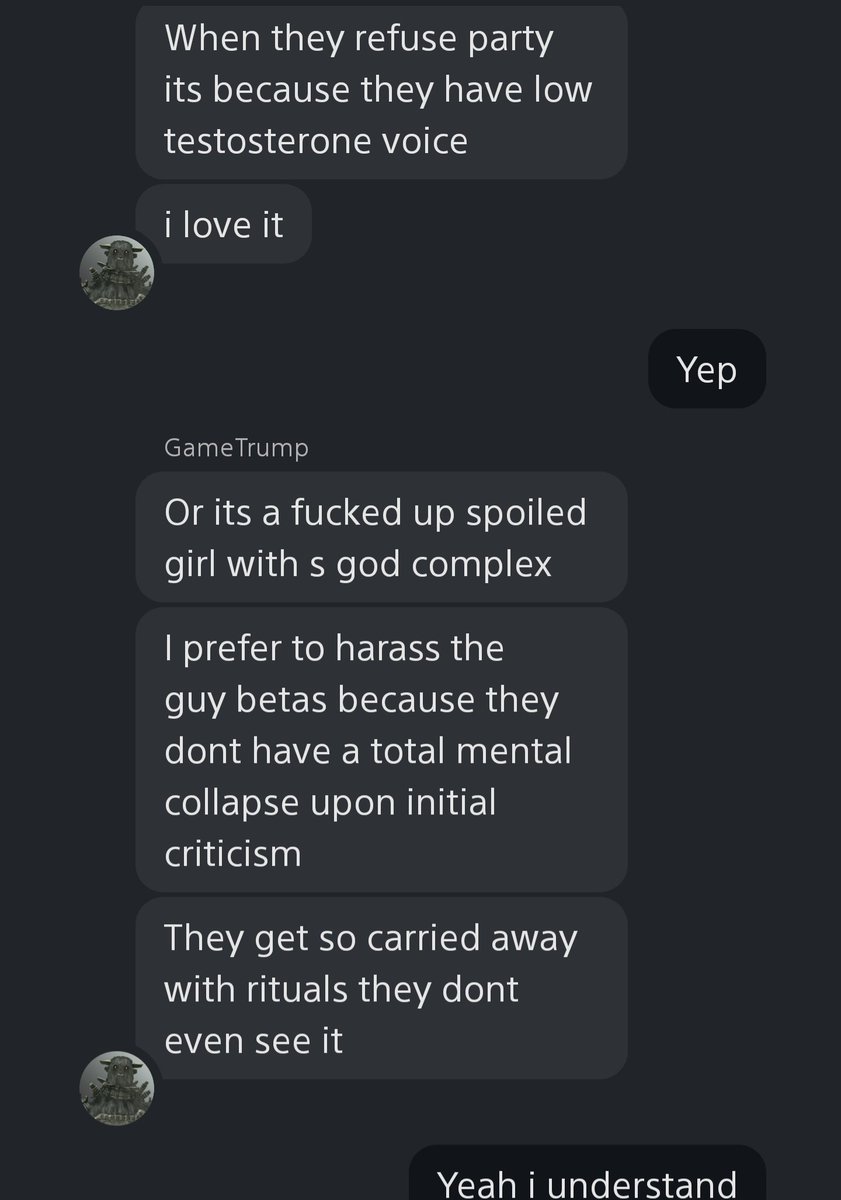  @ScrubQuotesX thread, one of the first times properly stepping into XRD lobbies :)