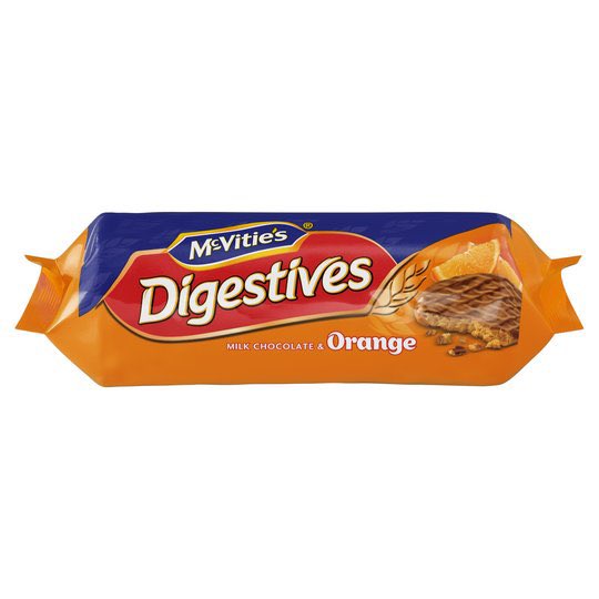 Trains as biscuits @WestMidRailway and Orange digestive