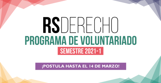 RSDerecho's tweet photo. #Voluntariado ¡Abrimos convocatoria para nuestro voluntariado en @DerechoPUCP! 

Si te interesa el litigio, la responsabilidad social, y/o quieres tener prácticas pre-profesionales distintas, postula a nuestro programa de voluntariado.

Más información 👇
https://t.co/rt5NGOZJtz https://t.co/UrDcNc901y