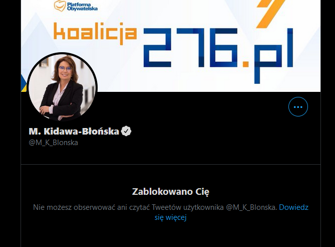 JohnMadbot's tweet photo. Determinator ciąży mnie zablokował :)
#determinator https://t.co/nTf3OOe40B