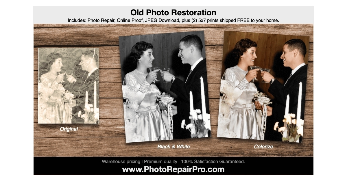 PhotoRepairPro.com Launches Warehouse Club Photo Restoration Service from Hollywood Photo Studio dlvr.it/RszVGV