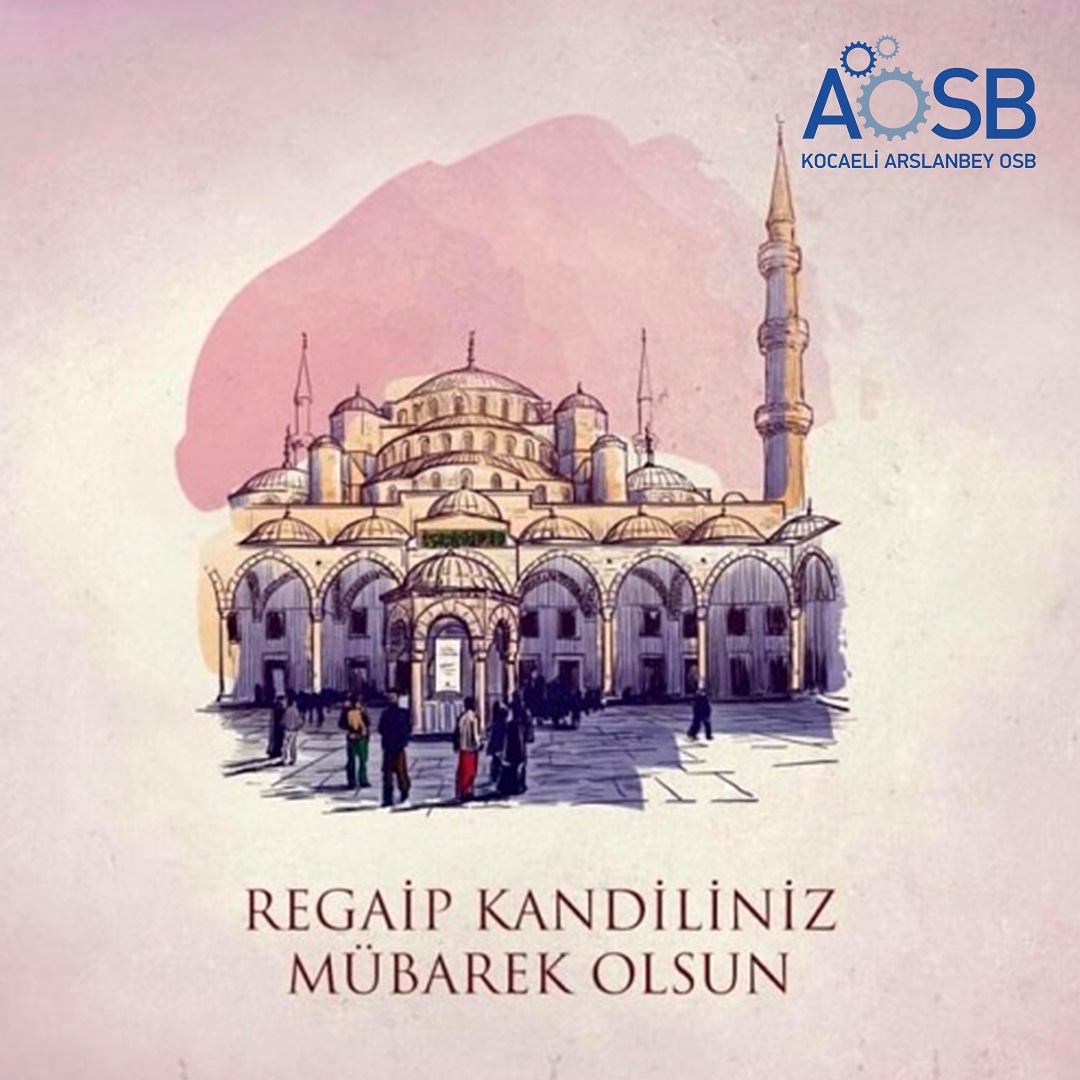 Tüm İslam aleminin Regaip kandili'ni tebrik eder, bu mübarek günün tüm insanlık için sağlık, huzur ve mutluluğa vesile olmasını dileriz.
.
.
.
-Arslanbey Organize Sanayii Bölgesi Yönetimi

#ArslanbeyOrganizeSanayiBölge #kandilinizmübarekolsun #kocaeli #kartepe #arslanbeyosb
