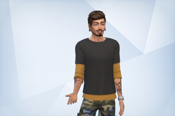 adrianitadc's tweet image. ¡Acabo de compartir mi unidad doméstica Romero en la galería de Los Sims 4! #TheSims4