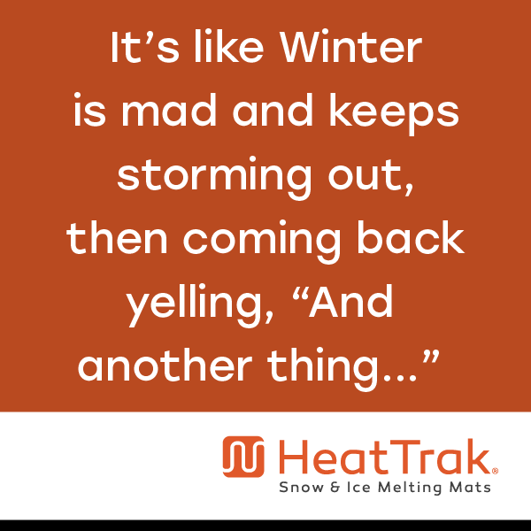 HeatTrak's tweet photo. "I just think it's funny how..."
#heattrak #heattrakmats #heatedfloormats #enjoyyoursnowday #snowremoval #snow #ice #winter #cold #walkinginawinterwonderland #snowbigdeal #snowmeltingmats #winterwonderland #nature #safetravels #SafeAtHome #snowmelting #meme #memes #memesdaily https://t.co/qDZ56tDPYP