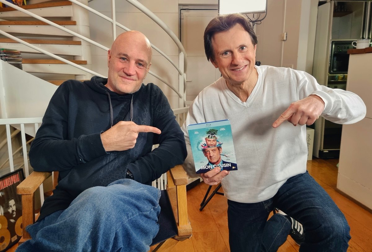 PatheFilms's tweet photo. A l’occasion de la sortie en DVD et en Blu-ray de #MonCousin, le réalisateur #JanKounen est l’invité de #VincentPerrot dans l’émission « Pop Ciné » aujourd’hui à 14h sur @RTLFrance.
L’émission est à retrouver par ici : https://t.co/55TCKST2jO https://t.co/zSkNkQ27FP
