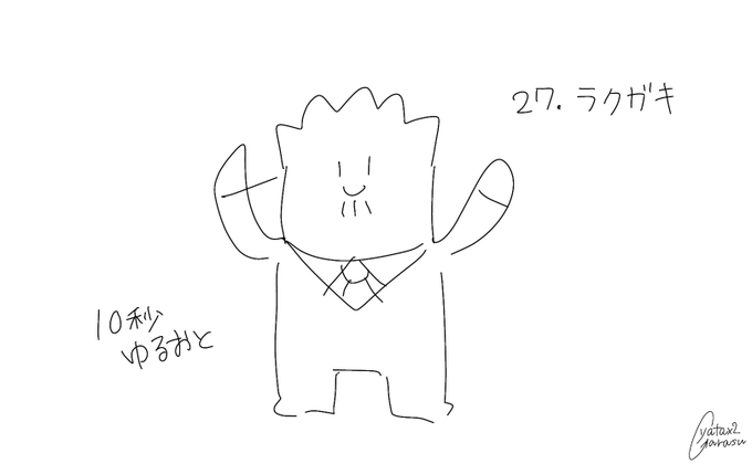 雑すぎるけどこれで終わり!(自画像は美化しまくりで似てないです)

お付き合いありがとうございました!☺ 