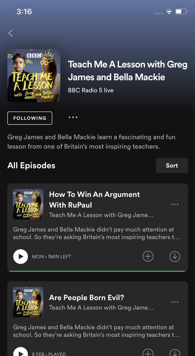 MissRossRMPS's tweet photo. Loving this podcast so far! 🎧💭 https://t.co/8yhCxQtafS