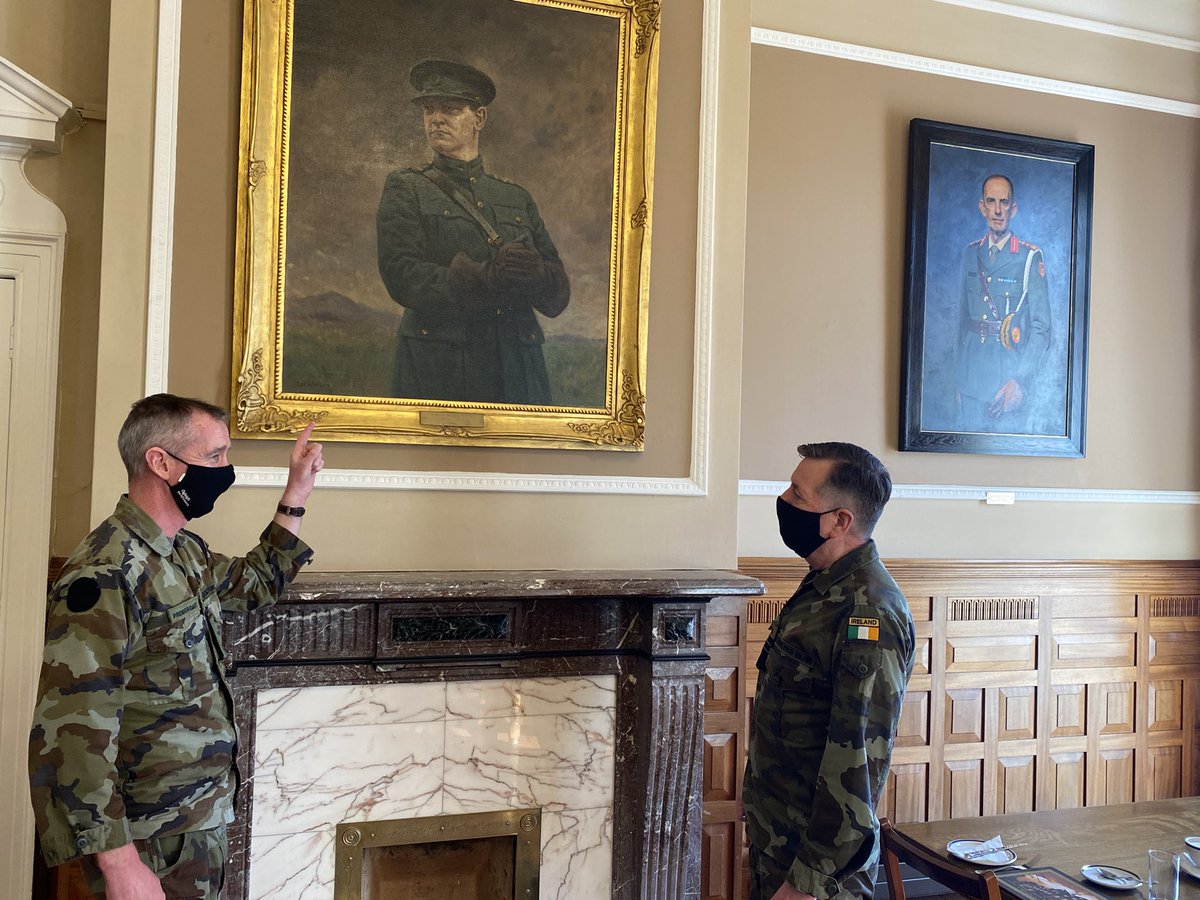 Mark Mellett (@mark_mellett) on Twitter photo Great exchange today with Lt Col Prendergast <a href="/defenceforces/">Óglaigh na hÉireann</a> on OiC Military Finance role. Gareth is reading for his PhD <a href="/UCC/">UCC Ireland</a> on the tradition & culture of service to the State, inherited from the leadership of the Irish National Army & still inherent today in #ÓglaighnahÉireann. Great exchange today with Lt Col Prendergast <a href="/defenceforces/">Óglaigh na hÉireann</a> on OiC Military Finance role. Gareth is reading for his PhD <a href="/UCC/">UCC Ireland</a> on the tradition & culture of service to the State, inherited from the leadership of the Irish National Army & still inherent today in #ÓglaighnahÉireann.