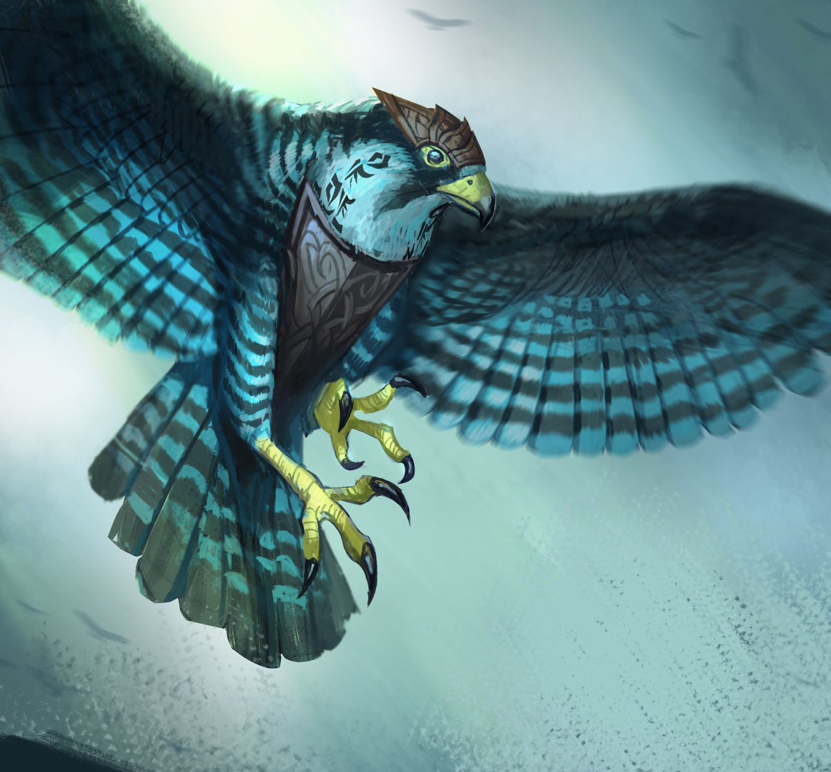 A Falcon with an endowment of Grace. Let’s let that sink in...