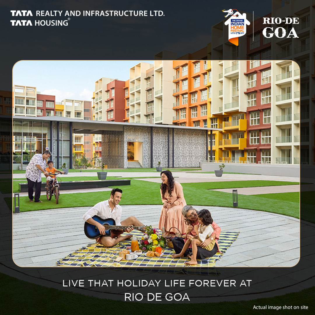tata_housing's tweet photo. Let every day feel like a vacation at Rio De Goa with its urban architecture and world-class amenities.
Click here to make Rio De Goa your permanent address: https://t.co/sPRpF8q47D

#RioDeGoa #GoaTourism #Goa #WorldClassAmenities #LuxuryLiving #Luxury #TataHousing #TataRealty https://t.co/woEPDEEXi1