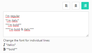 flxnde's tweet photo. New in qrcode2stl v1.8:
You can now have as many lines of text as you want, change the alignment, and apply individual styling to each line.
https://t.co/x8ejbM2TP4

#3dprint #QRCode https://t.co/FI5hjZ6E98