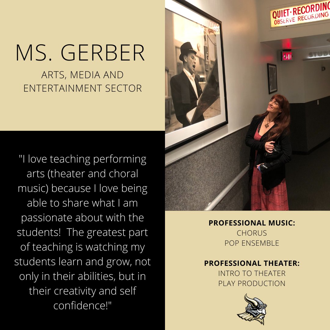 Northview Vikings (@nhsvikings) on Twitter photo Ms. Gerber-CTE Pathway: Arts, Media, and Entertainment Ms. Gerber-CTE Pathway: Arts, Media, and Entertainment