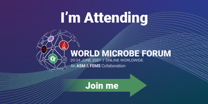 #WorldMicrobeForum abstracts due in 1 month! 

I’m excited to be part of the <a href="/ASMicrobiology/">ASM</a> and <a href="/FEMSMicro/">FEMS</a> all-new online meeting because Microbial Science Knows No Borders! Your research can be part of the lineup! worldmicrobeforum.org