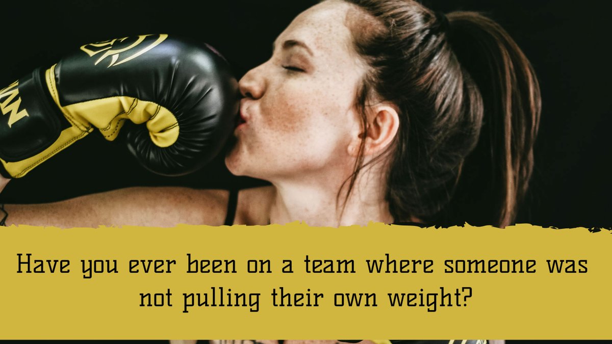 Have you ever been on a team where someone was not pulling their own weight?

#letstalkcareerswithsara #careerquestion #careeradvice #CareerGoals #Career #sarayusupov