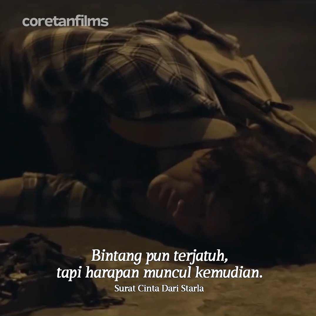 coretanfilms's tweet photo. Jadi pengen lihat bulan atau bintang.
Like, Share, Save : @coretanquote @coretanfilms
#coretanfilms #coretanquote #suratcintadaristarla #jefrinichol #caitlinhalderman #virgoun #jefrinicholfans #caities #shortmovieindonesia #webseriesindonesia #hemastarla #malamjumat https://t.co/6Xs9qSsXQx