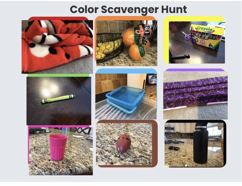 wildertech's tweet photo. Snow ❄️much fun on our virtual day in 1st grade tech class 📸 #omsbulldogs #colorscavengerhunt #seesaw #getthemmovingaround https://t.co/LRVqDhnRke