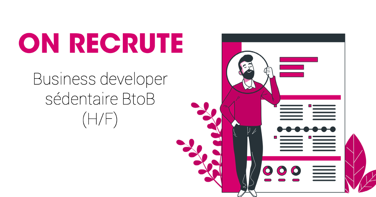 Offre d'#emploi 🎯
Nous sommes à la recherche d'un.e Business developer sédentaire ! Rejoignez notre équipe dynamique, déterminée et conviviale ! 🌸
Envoyez votre candidature à : contact(@)aglaeevents.com