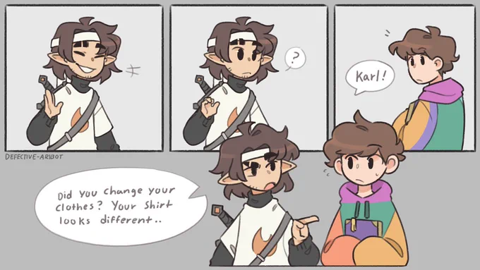 Everything is fine, I promise. :) 

#talesfromthesmpfanart #karljacobsfanart #sapnapfanart 