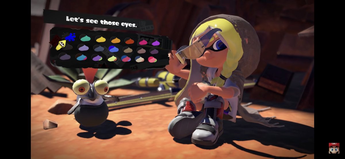 and there are way more eye colors than expectedincluding one that is themed after the bi pride flagmore importantly there are multiple colors in the same eye type, which is cool