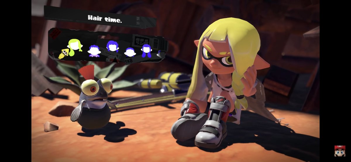 Next is hair, which has options from the second game, with some additions. also is the choice to use the hairstyles that were available for both gender options in the second game, which is very nicehere are the ones seen: