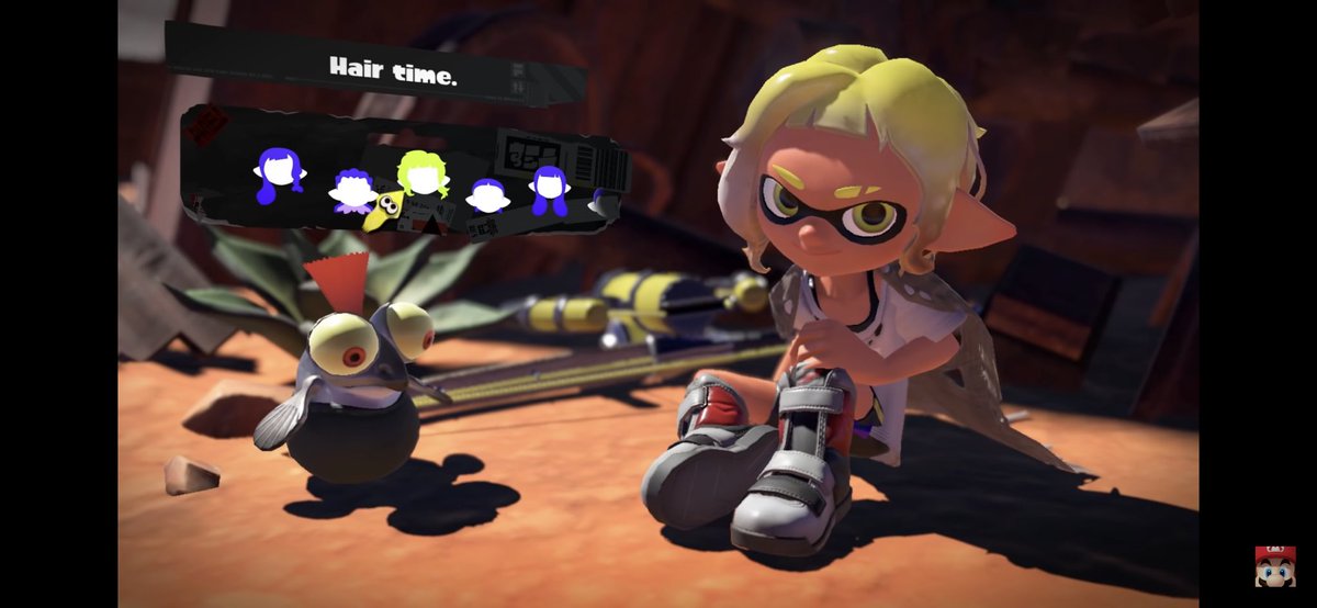 Next is hair, which has options from the second game, with some additions. also is the choice to use the hairstyles that were available for both gender options in the second game, which is very nicehere are the ones seen: