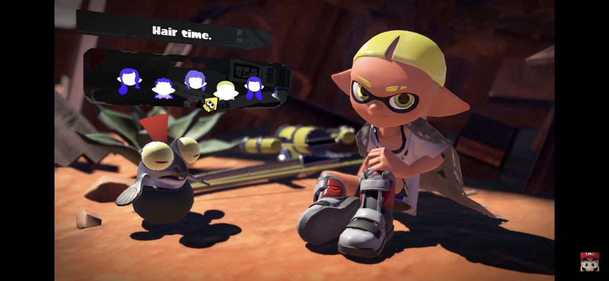 Next is hair, which has options from the second game, with some additions. also is the choice to use the hairstyles that were available for both gender options in the second game, which is very nicehere are the ones seen: