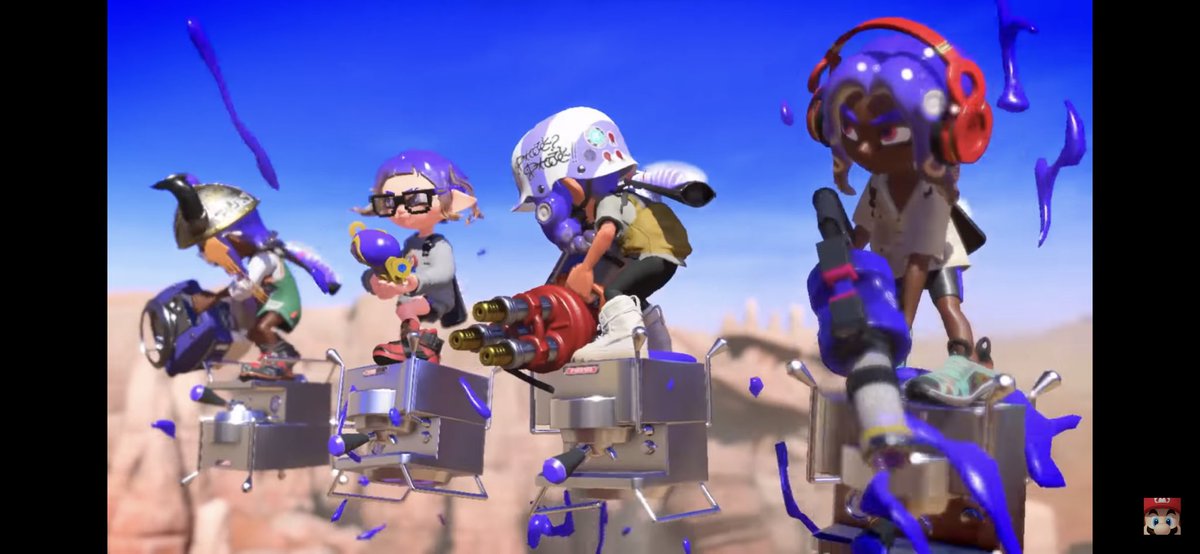 this is followed a showcase of the multiplayer, which is still 4v4we can see new gear and abunch of redesigned weapons